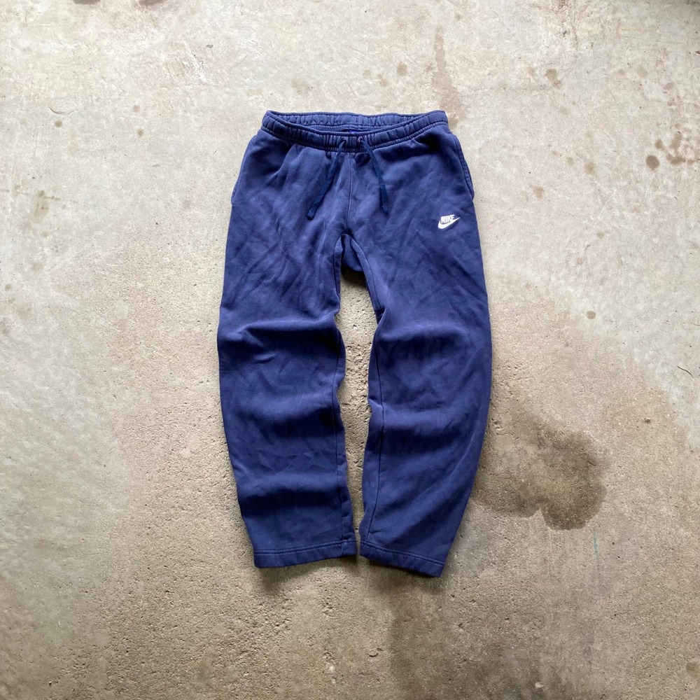 vintage nike baggy navy sweatpants